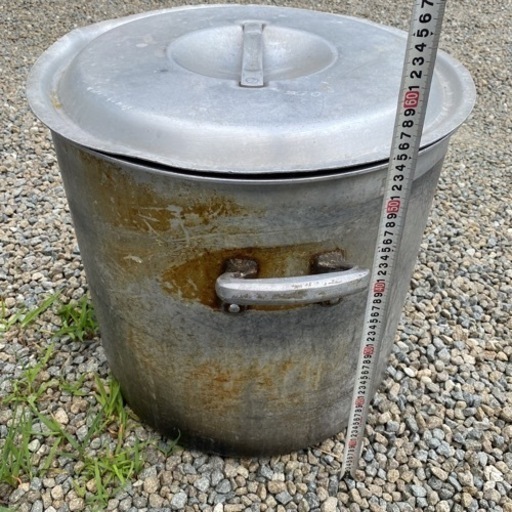 寸胴鍋 アルミ製 両手鍋 業務用 厨房用品 55cm 特大
