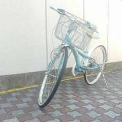 子供用自転車　24インチ　6段変速　引き取り限定の画像