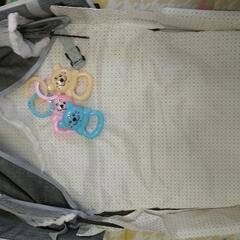 持ち運びベビーベッド＋抱っこ布団の画像