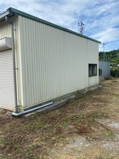鉄骨倉庫　倉庫　ガレージ　建物のみ