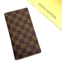 ルイヴィトン ダミエ エベヌ 札入れ ポルトバルール カルトクレディ 長