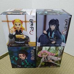 鬼滅の刃　ぬーどるストッパーフィギュア　4種