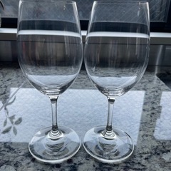 【美品】RIEDEL リーデル 白 ワイングラス ペアセット の画像
