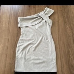 美品✨ドレス　グレーの画像