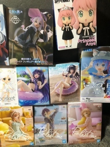 売り切れ！美少女フィギュアまとめ売り