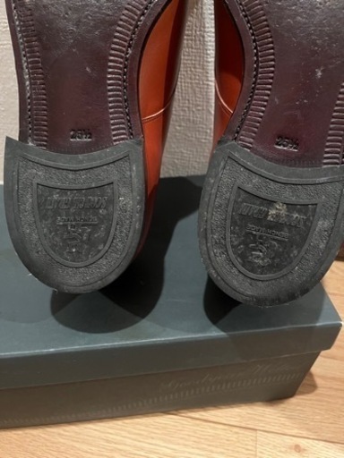 スコッチグレイン　ダブルモンク　910 MBR ブラウン　25.5cm