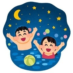 8月6日(日)ナイトプールWAIは行きませんか( 'ω')?