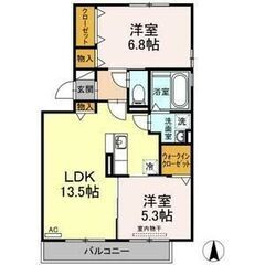 西大垣駅15分！2LDK！初期費用１２万円！セジュール花水木30...
