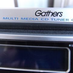 Gathers（ギャザズ）1DIN CDデッキ 小物入れ付き ホンダ純正オーディオ※稼働品の画像
