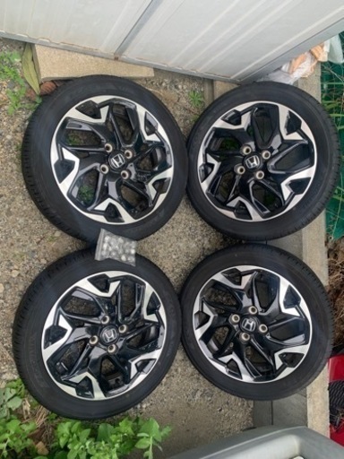 N-BOX カスタムターボ　純正ホイール　タイヤ　美品