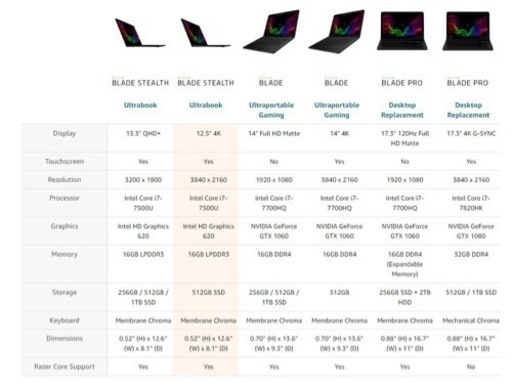 Razer Blade Stealth 12.5  4kタッチパネル国内希少仕様