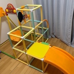 アンパンマン ジャングルジム 滑り台 ブランコ