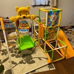 【お値下げ】くまのプーさん　おりたたみキッズパークの画像