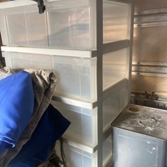 収納ケース 3つありますの画像