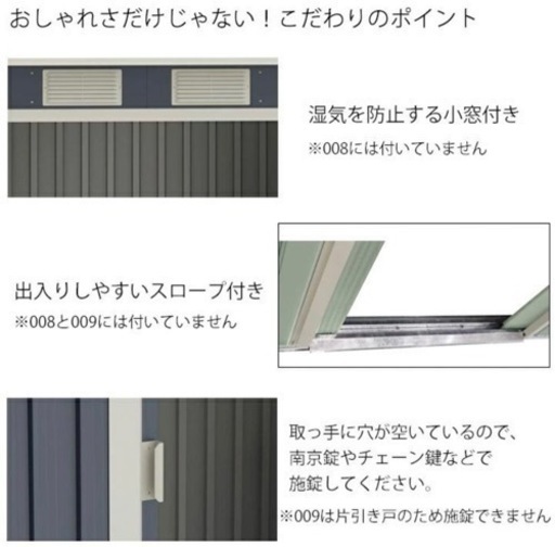 おしゃれな物置　新品