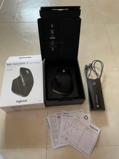 ロジクール MX MASTER 3 アドバンスド ワイヤレスマウス for Mac MX2200sSG Bluetooth 高速スクロールホイール 充電式 FLOW 7ボタン iPad 無線 ワイヤレス マウス MX2200 スペースグレー Unifying非対応 国内正規品