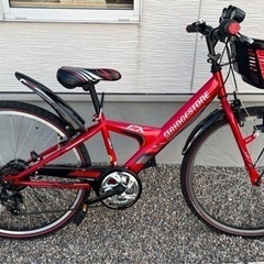 子供 自転車 26インチ ブリヂストン EXJ66 BRIDGESTONE エクスプレスジュニア 小学校高学年の画像
