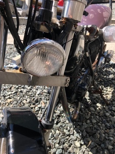 TW200（ 黒）ロンスイ《不動車》