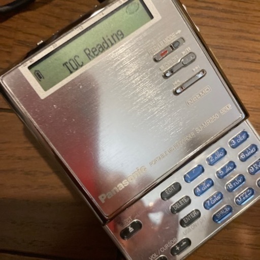 MDプレーヤー　録音機能付き