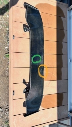 フィットRS GE8 J’s Racing カーボンGTウィング TYPE1 車検対応