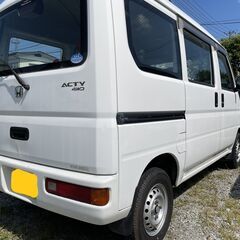 ホンダ　アクティ　バン　4WD　H20年　車検R6年9月25日　143000ｋの画像