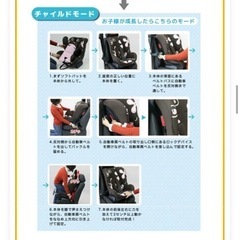 新品同様 ＊ joie ジョイー KATOJI チャイルドシート ジュニアシート 新生児の画像