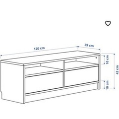 【傷あり】IKEAテレビ台 BENNO ベンノの画像