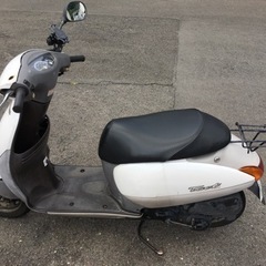 原付バイク　ホンダのタクトの画像