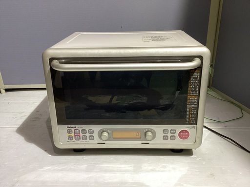 オーブンレンジ⭐1500円⭐温め動作確認済⭐ナショナル⭐天板3枚付