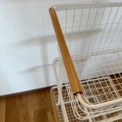 【お取引中です】トスカ　ランドリーワゴン　IKEA ロースコグ2点の画像