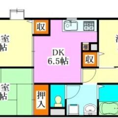 💙💙敷礼０😍《3DK》船橋市🐻ファミリー向け！人気な角部屋！お料...