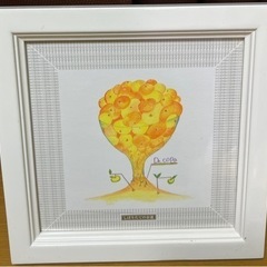 ★３点セット★風水★Dr.コパさん★鏡と絵(2枚)のセット★鏡：39.5×39.5cm★絵：18.5×18.5cm★の画像