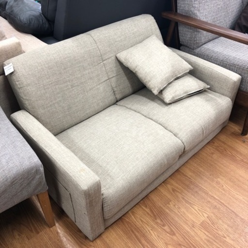 クッション付　2人掛けソファー売ります‼︎