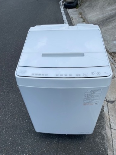 値下げ⭐︎愛知近郊配送無料　美品　TOSHIBA 10kg洗濯機　AW-10DP2(W) 2022年製