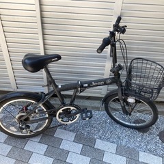 jeep 折りたたみ自転車の画像
