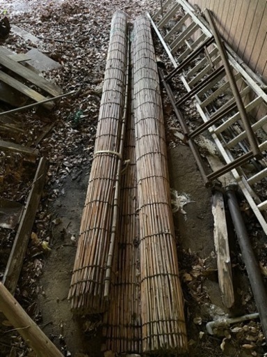 葦簀　家具　食器など