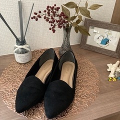 黒いパンプス　Lサイズ