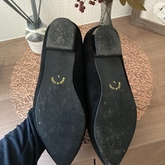 黒いパンプス　Lサイズの画像