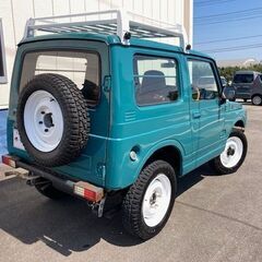 【コミコミ価格★6566】平成3年式 スズキ ジムニー バンHC 切り替え式4WD☆M-JA11V改 660cc☆車検令和5年10月 公認リフトアップ ターボ車☆中古 現状渡し!! の画像