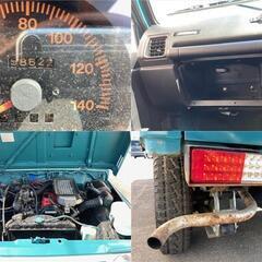 【コミコミ価格★6566】平成3年式 スズキ ジムニー バンHC 切り替え式4WD☆M-JA11V改 660cc☆車検令和5年10月 公認リフトアップ ターボ車☆中古 現状渡し!! の画像