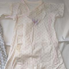 コンビミニ　60-70　女の子　ロンパース　２着セットの画像