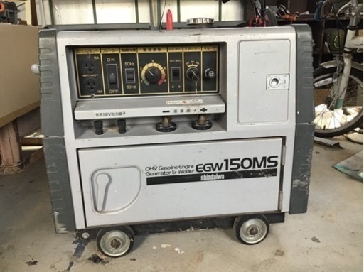 shindaiwa発電機兼用溶接機EGW 150MS