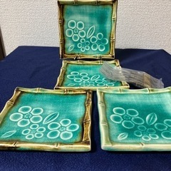 角皿　和皿　果物　菓子皿　フルーツフォーク