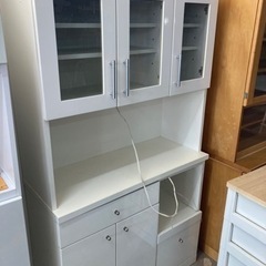 【SALE】食器棚  中古 リサイクルショップ宮崎屋住吉店23.7.28k