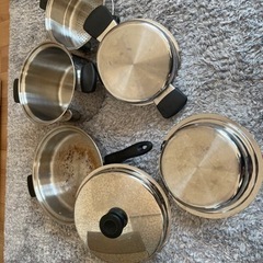 ステンレス鍋の画像