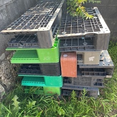 鉄屑、プラパレ、単管2m、などの画像