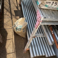 鉄屑、プラパレ、単管2m、などの画像