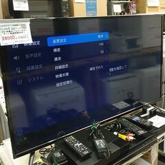 3か月間保証☆配達有り！28000円(税別）TCL 40型 液晶テレビ ネット動画視聴可能！2021年製 リモコン付