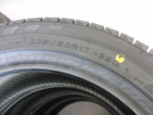 新品 DUNLOP WINTER MAXX03 205/50R17 89Q 2023年（25週 24週） WM03 スタッドレスタイヤ 4本 ダンロップ ウィンターマックス 札幌