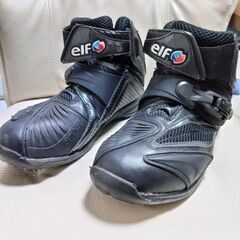 お譲り先決定✨美品♥elf🌕️🔴🔵🌕️🔵🔴バイクシューズ♥足を守...